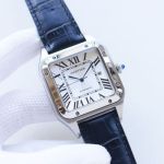 TW Factory Cartier 316L Steel 8215 Movement 39.5MM Men's White Watch